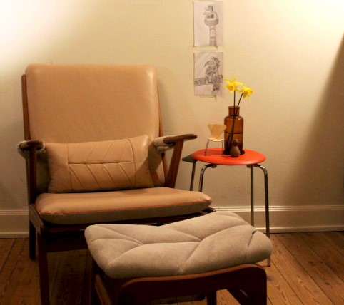 Upholstered Arm Chair