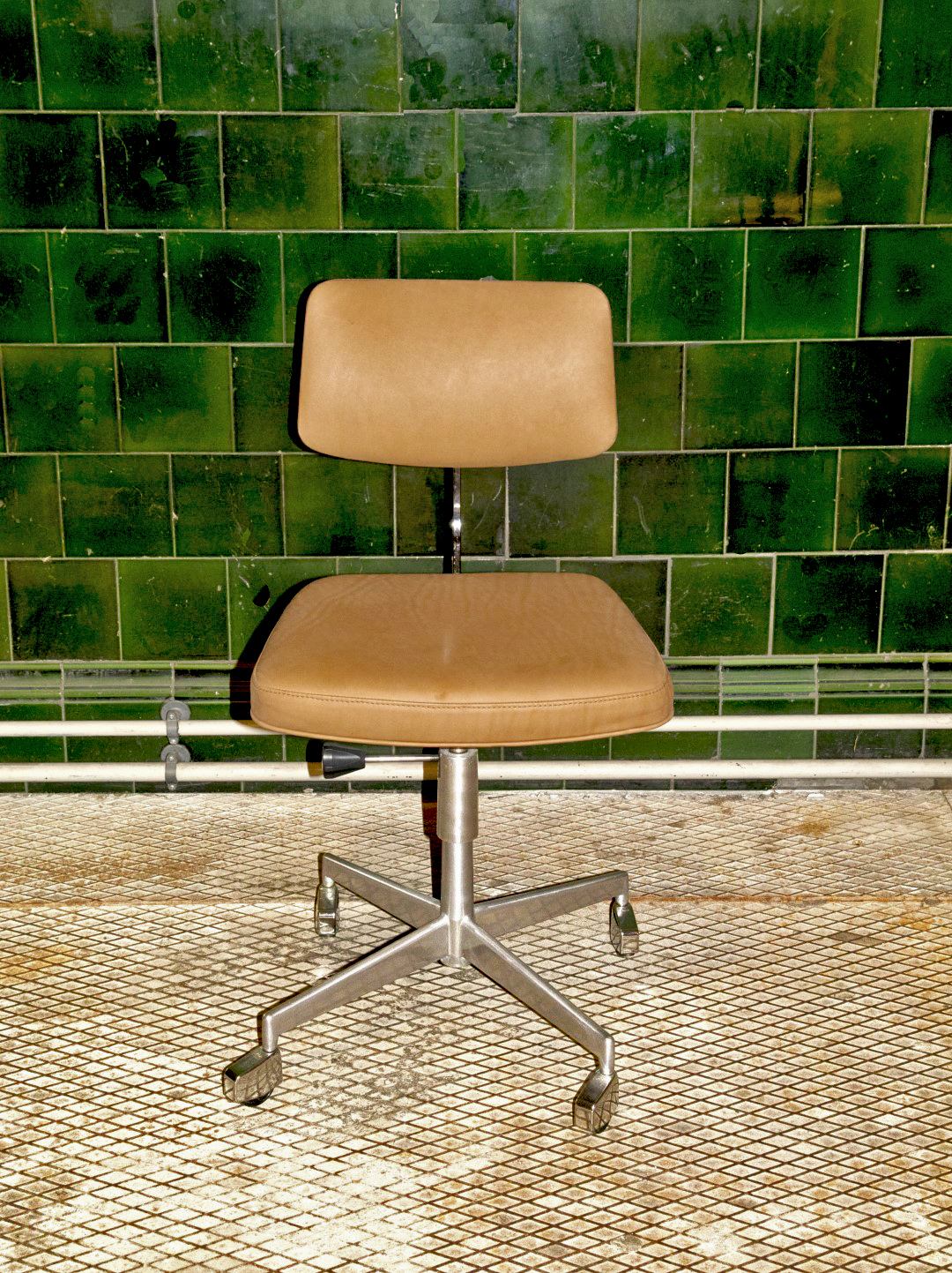 Office chair leather