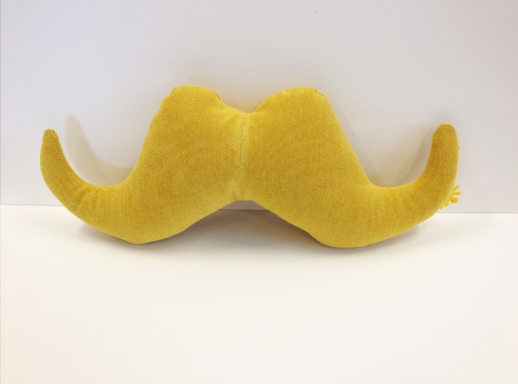 Mustache Pillow