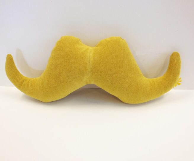 Mustache Pillow